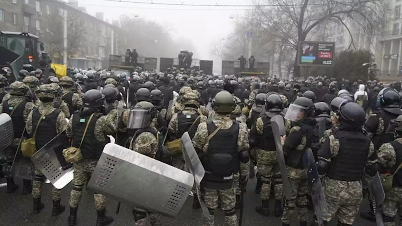 Dozens of protesters, 12 police dead in Kazakhstan protests