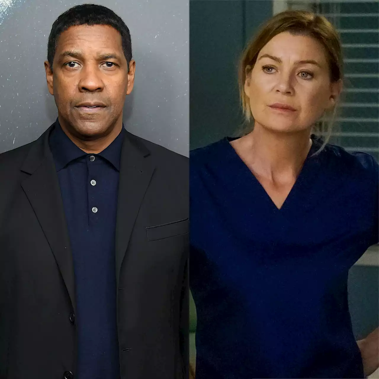 Denzel Washington Addresses That Grey's Anatomy Incident With Ellen Pompeo - E! Online