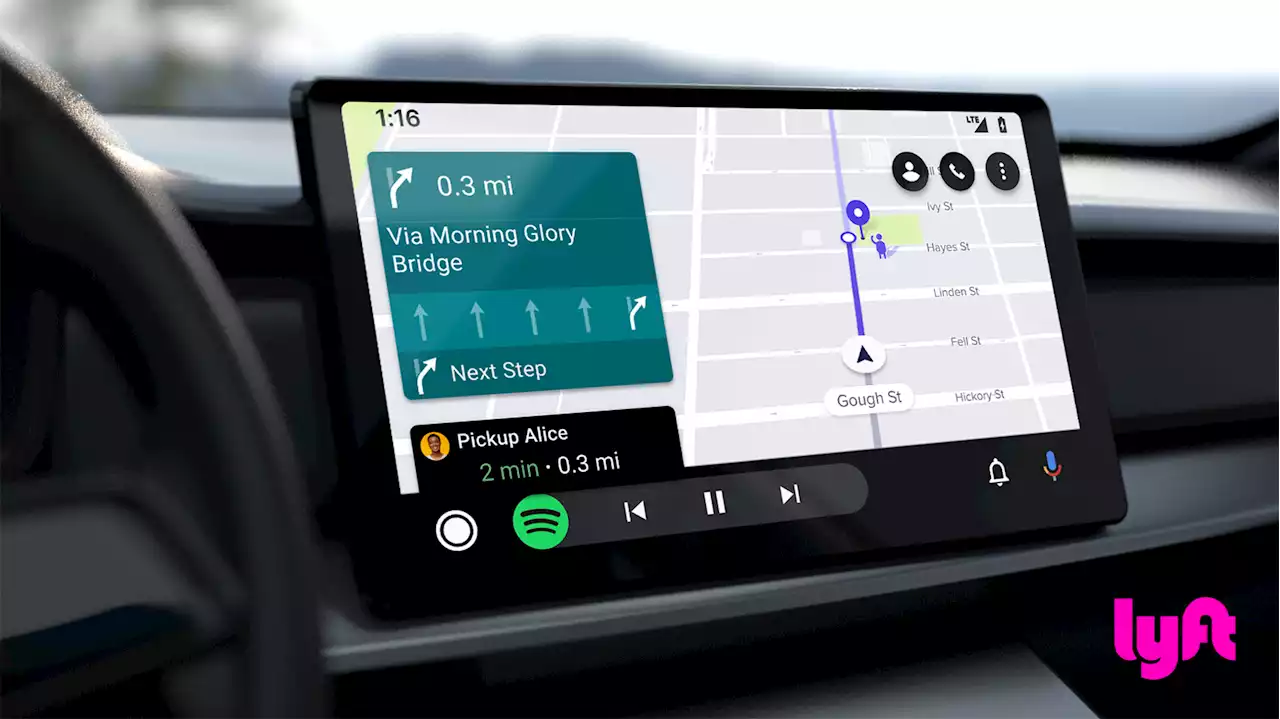 Lyft and Kakao drivers can soon take ride requests through Android Auto | Engadget