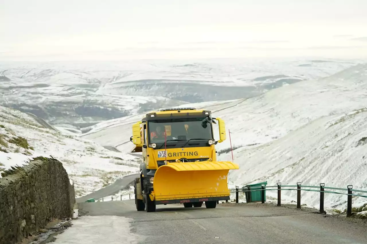 England experiences coldest night this winter