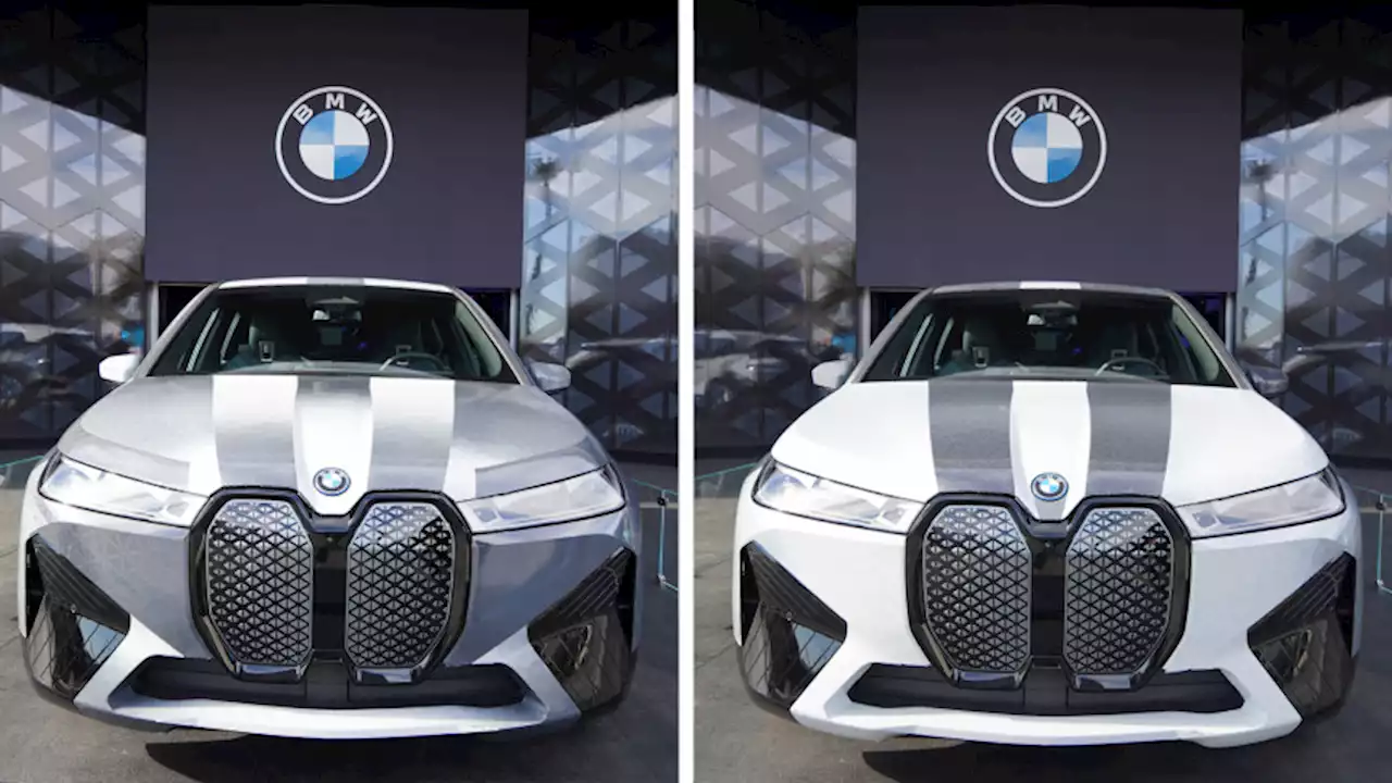 BMW's New Car Changes Color 'With the Touch of a Button'