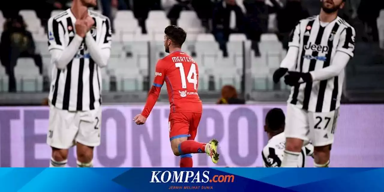 Babak Pertama Juventus Vs Napoli, Partenopei Unggul 1-0 berkat Gol Dries Mertens