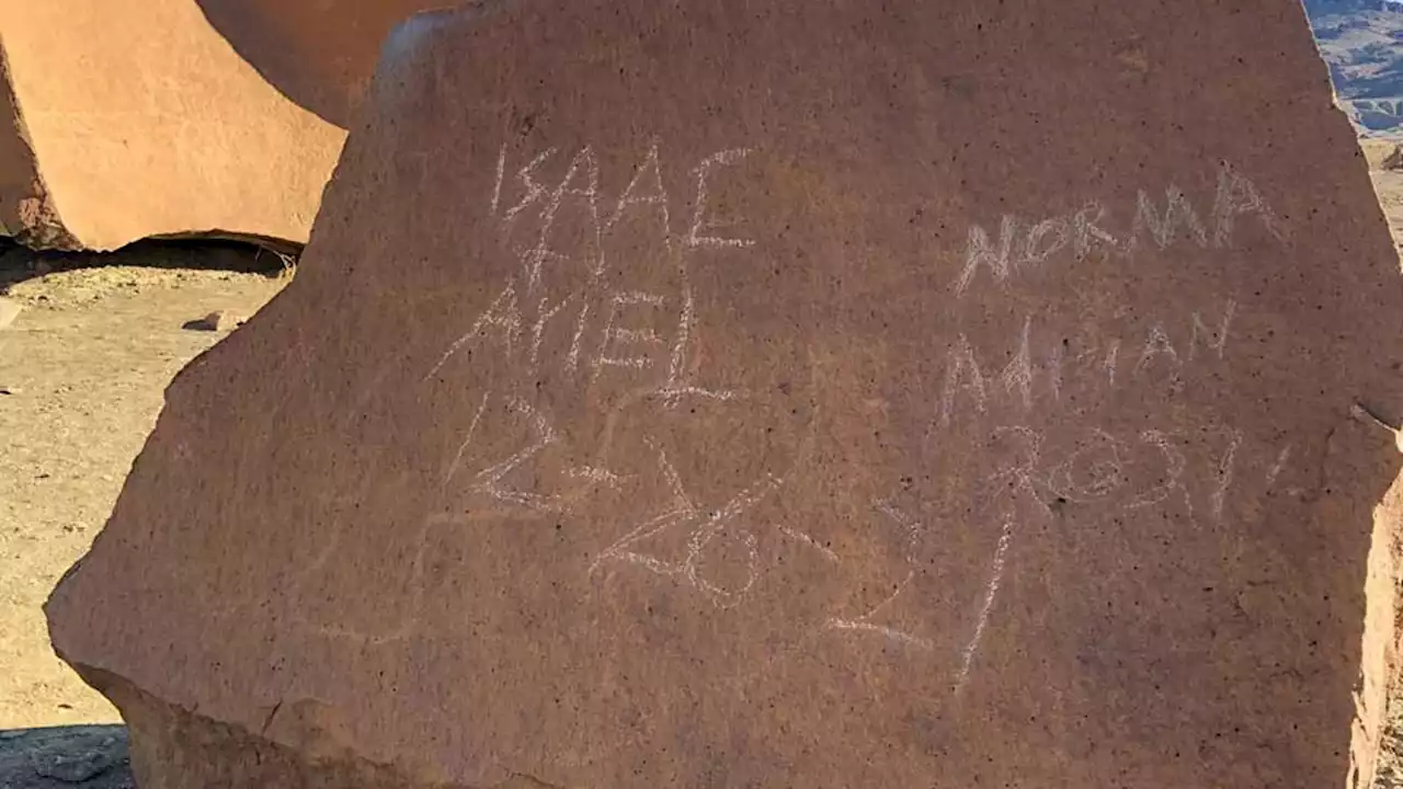 Ancient Petroglyphs Vandalized at Big Bend National Park