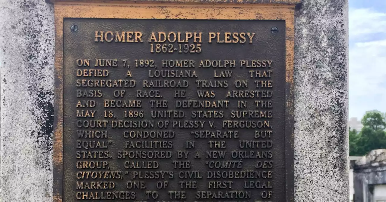 Governor pardons Plessy, Black man central to landmark 'separate but equal' ruling