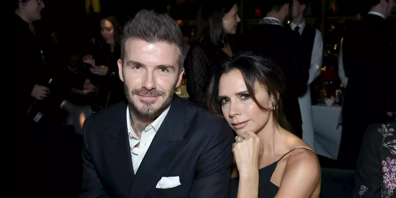 Victoria Beckham channels Posh Spice with little black dress in sweet post with David