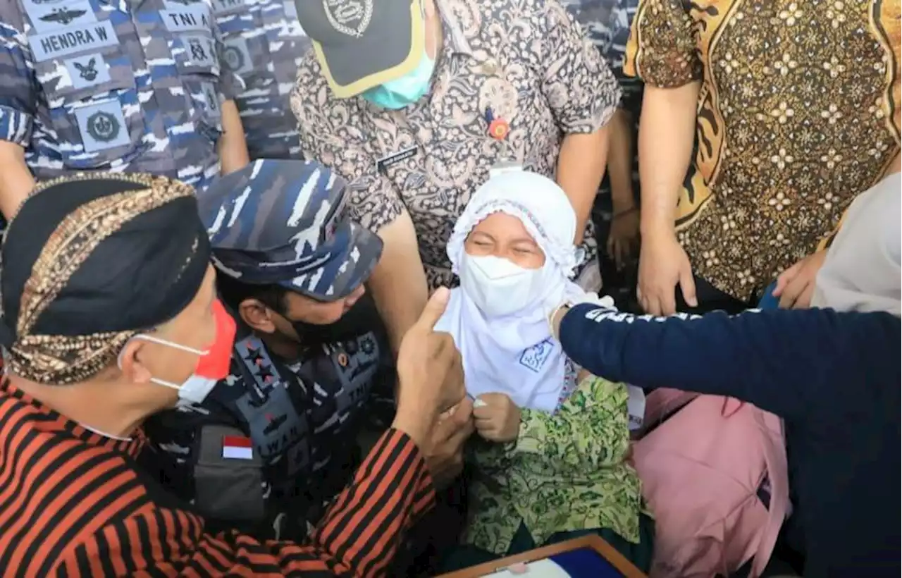 Bantu Percepatan Vaksinasi Anak, Ini yang Dilakukan Koarmada II TNI AL |Republika Online