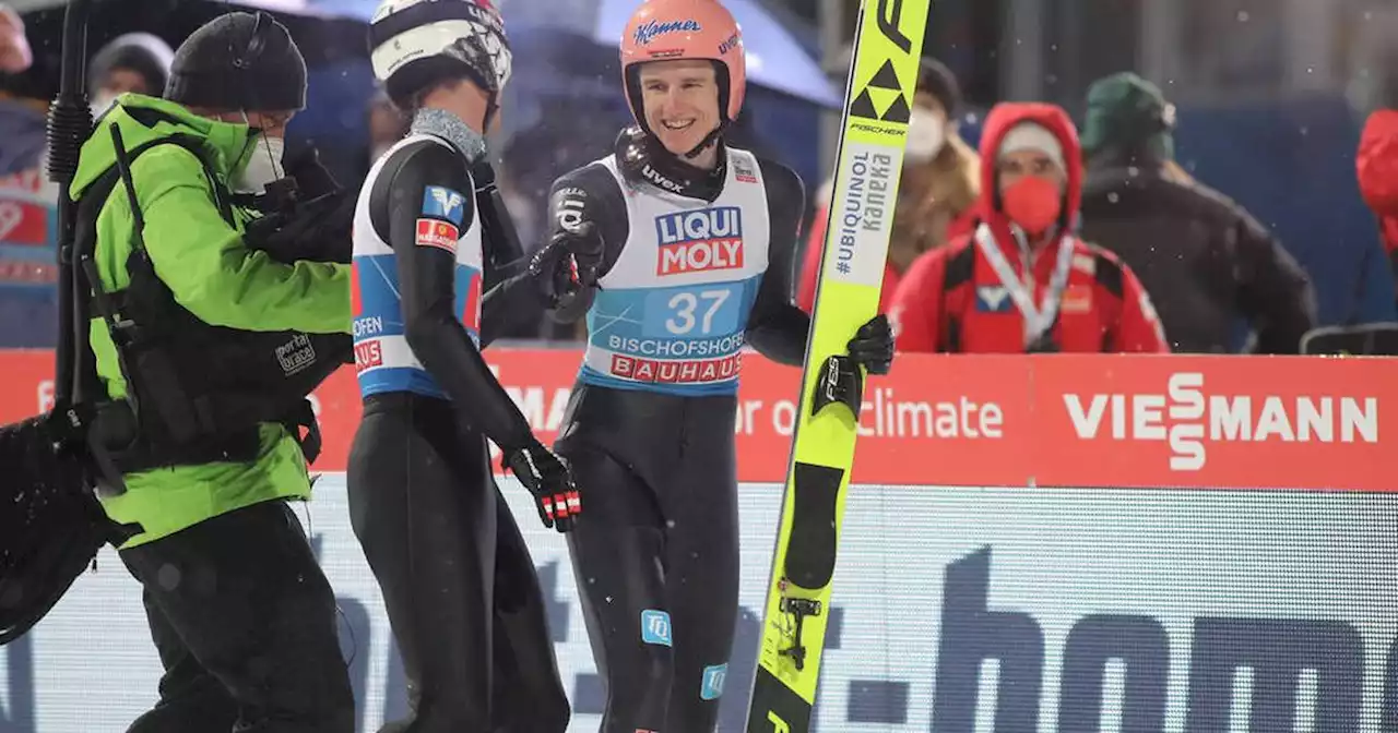 Vierschanzentournee Bischofshofen: Karl Geiger Dritter - Kobayashi verpasst Grand Slam