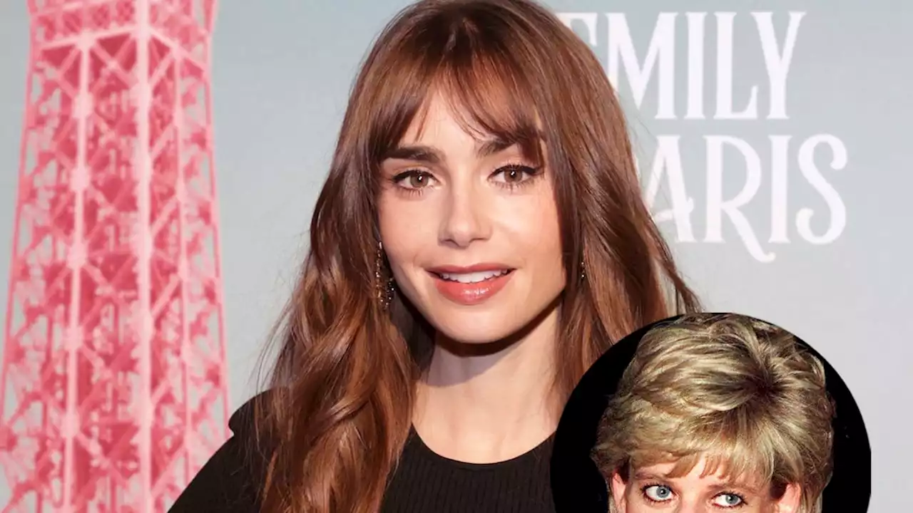 Lily Collins Tried to Take Princess Diana's Flowers and Threw Toy at Prince Charles' Head as a Kid