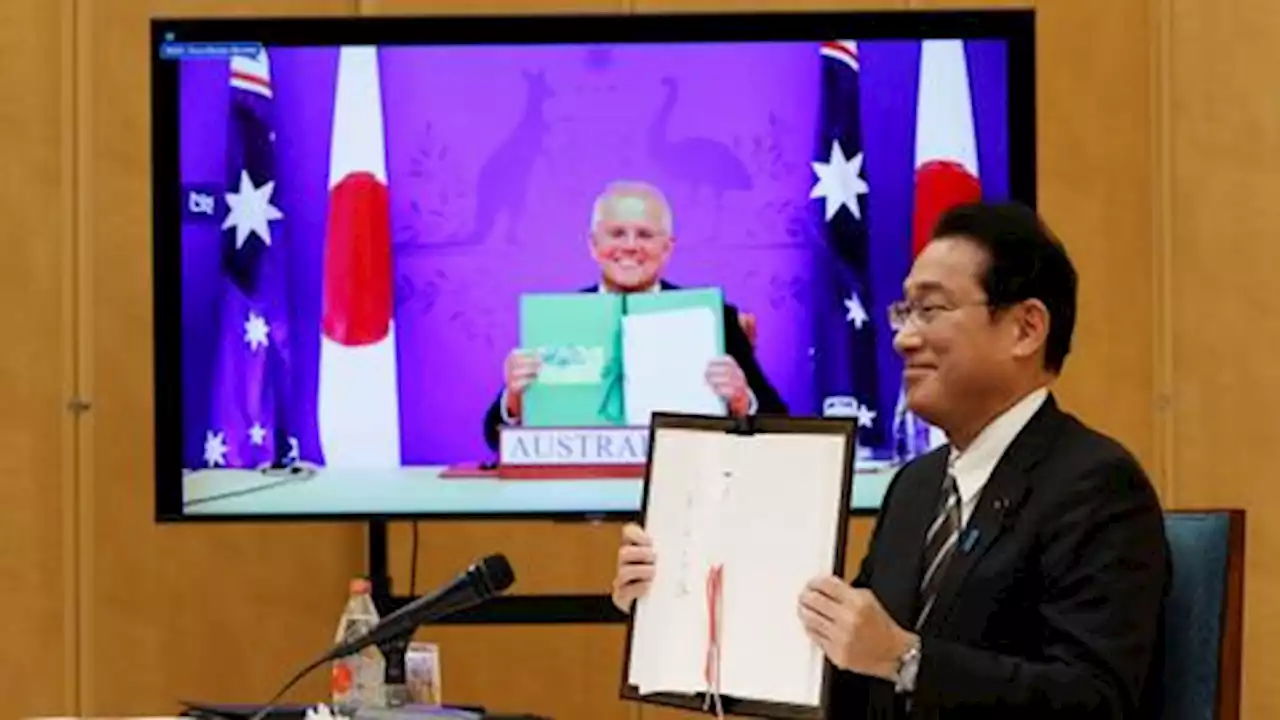 Japan, Australia sign pact for defence co-operation with eyes on China