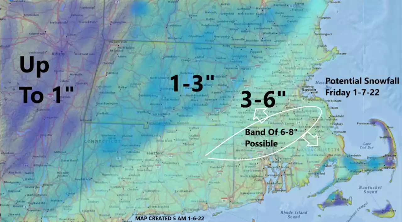 First snowstorm of the season will hit Boston on Friday. Here's what you need to know