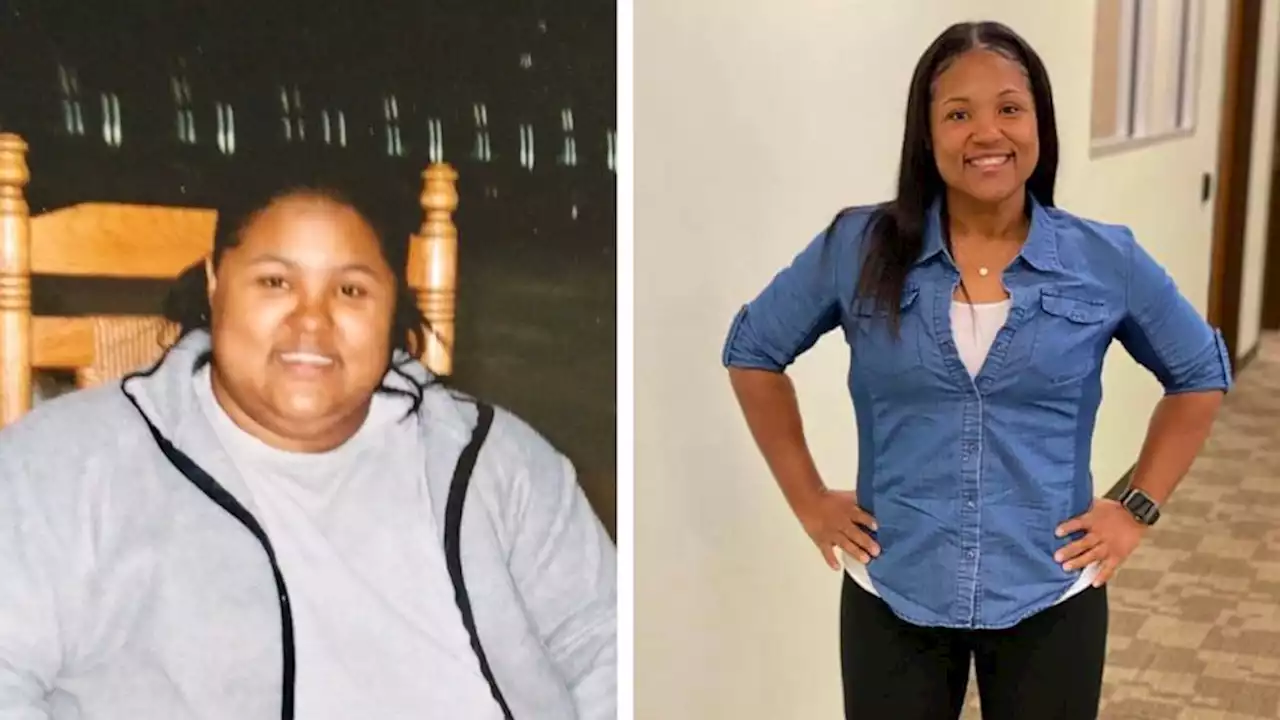 A New Year's challenge at work kick-started this woman's 105-pound weight loss