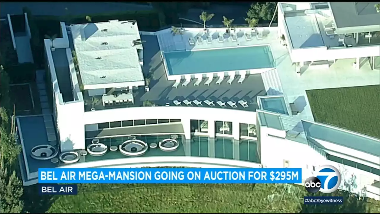 Bel Air mega-mansion to hit auction block amid bankruptcy proceedings. Minimum bid: $295 million