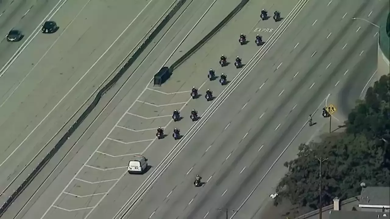 WATCH LIVE: Procession Underway For L.A. County Firefighter Who Died ...