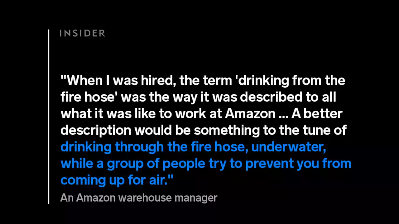 Amazon warehouse manager's complaint shows pressure they face at work