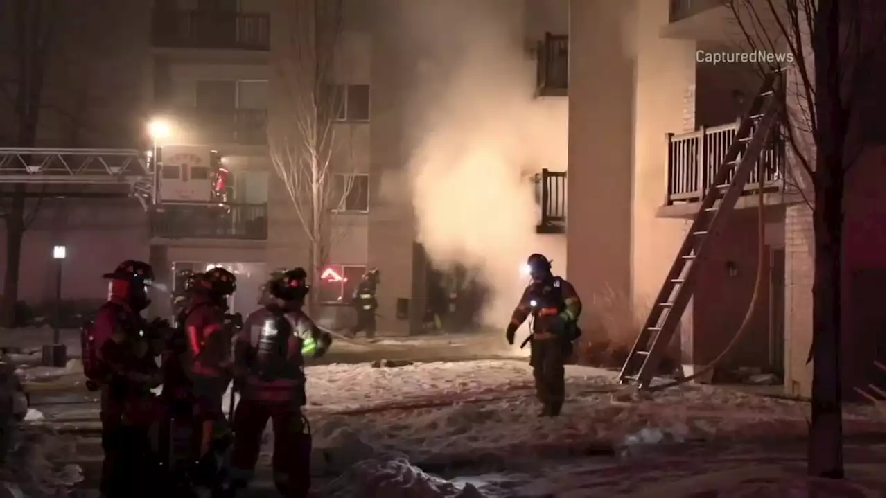 Dozens Of Families Displaced Overnight By Apartment Fire In Arlington Heights; 80-Year-Old Man Arrested