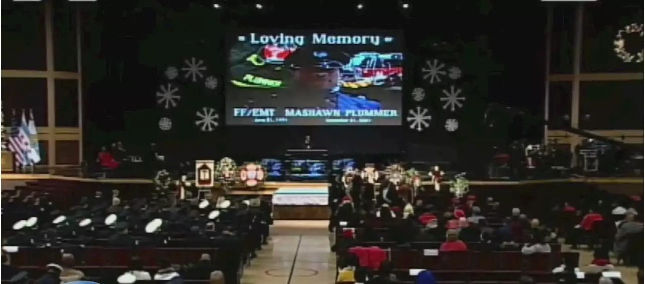 MaShawn Plummer, Firefighter Who Died Of Injuries In Belmont Central Fire, Laid To Rest