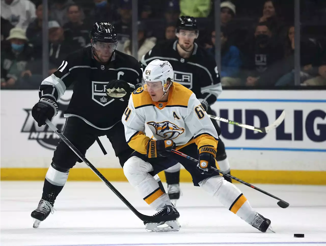 Forsberg, Predators Stay Hot With 4-2 Victory Over Kings