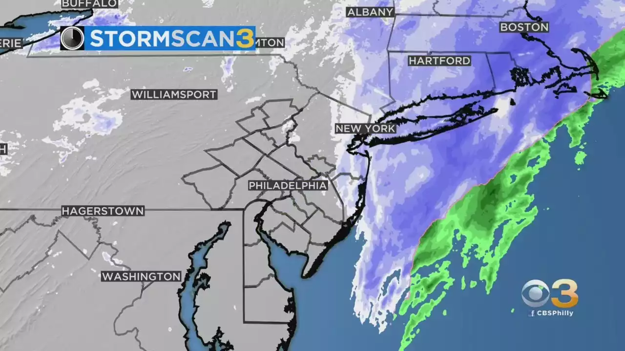 Philadelphia Weather: South Jersey Under Winter Storm Warning Until 10 A.M. As Snow Tapers Off