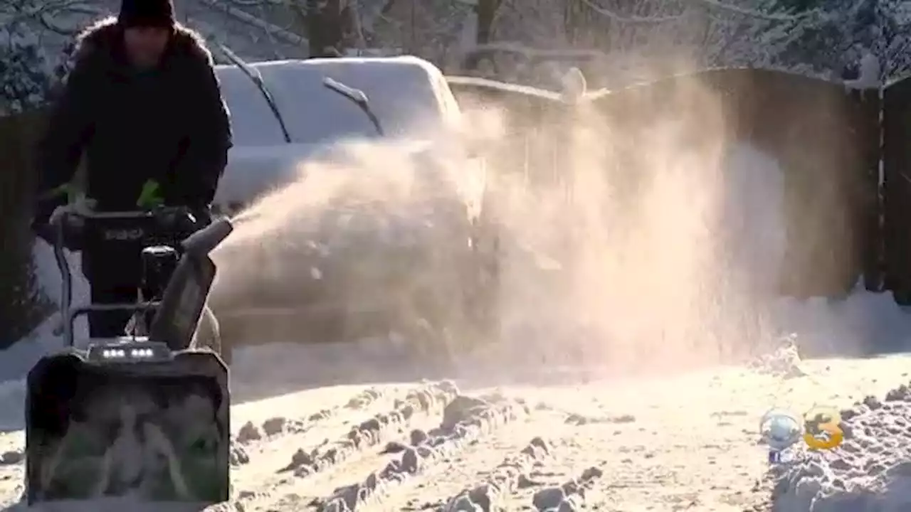 Snow Cleanup Begins In Philadelphia, Montgomery County As Focus Turns To Icy Roads