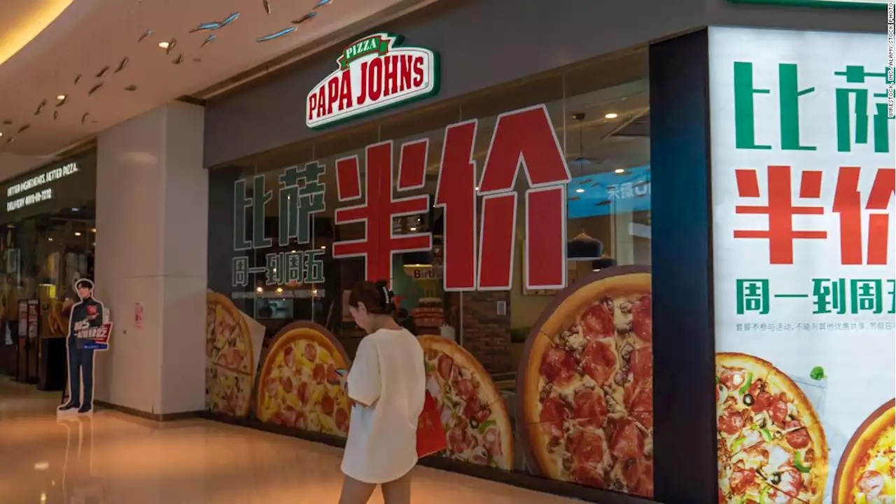 Papa Johns plans to open over 1,350 stores in China