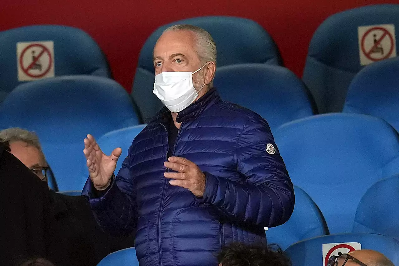 Juve-Napoli, De Laurentiis: 'Siamo una vera squadra da battere'