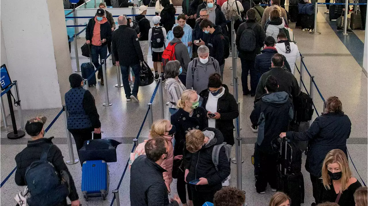 Winter storm leads to flight cancellations at several Northeast airports