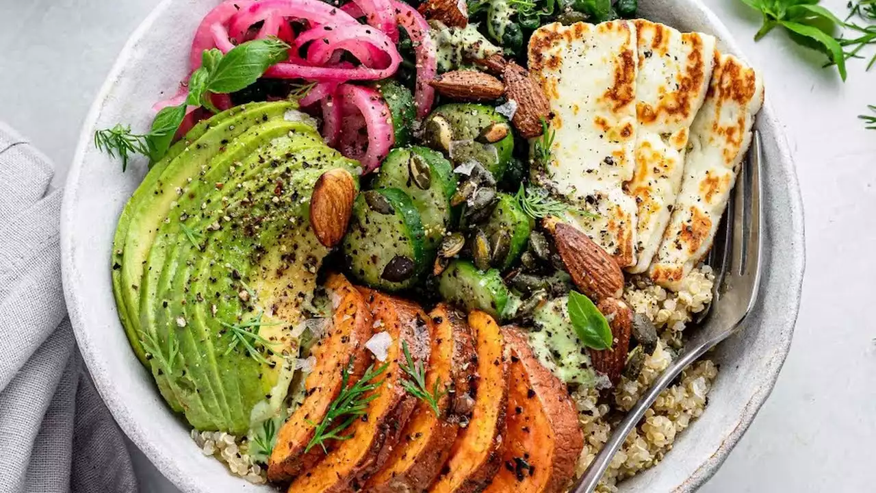 This halloumi buddha bowl will become a regular on your lunch rota | IMAGE.ie