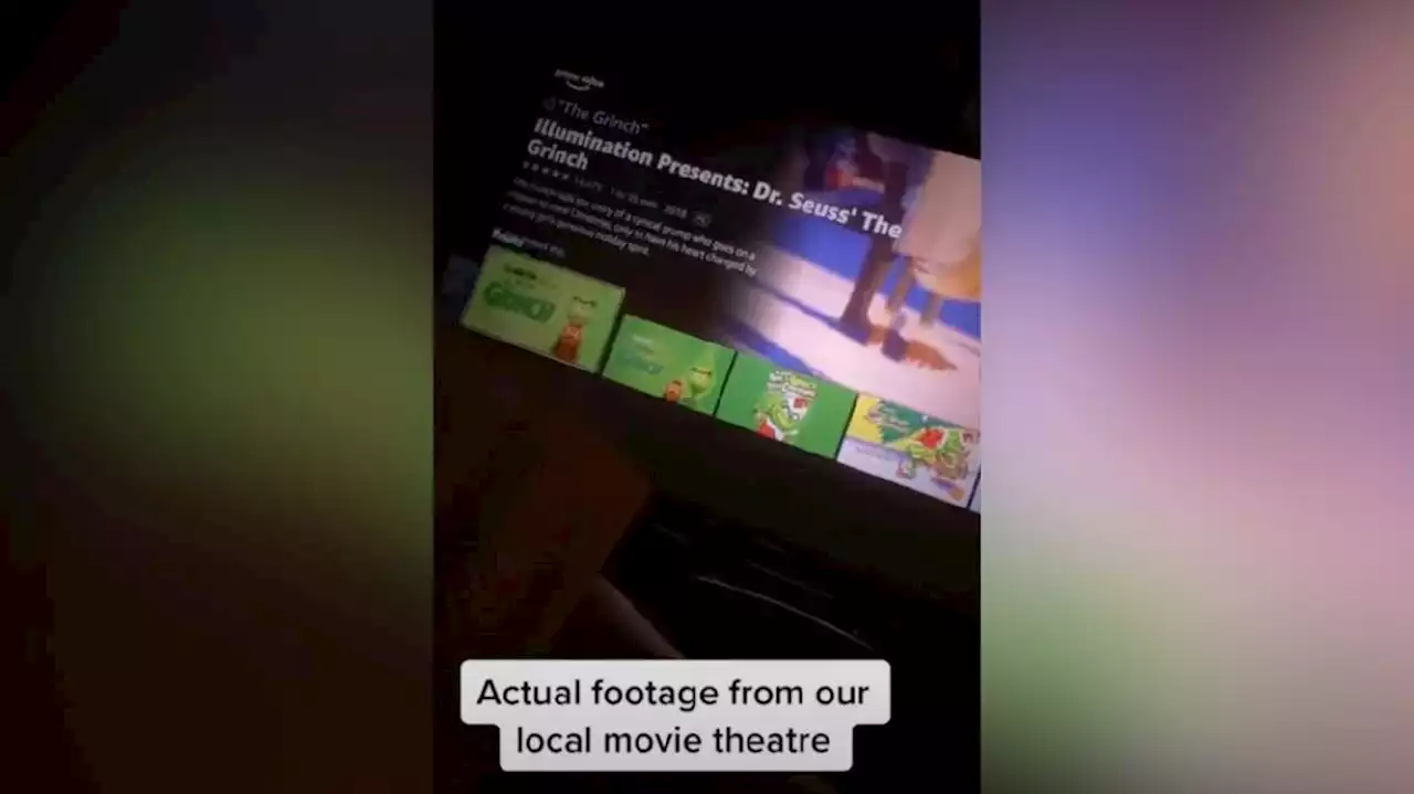 Have You Seen This? Movie theater caught using Amazon Prime