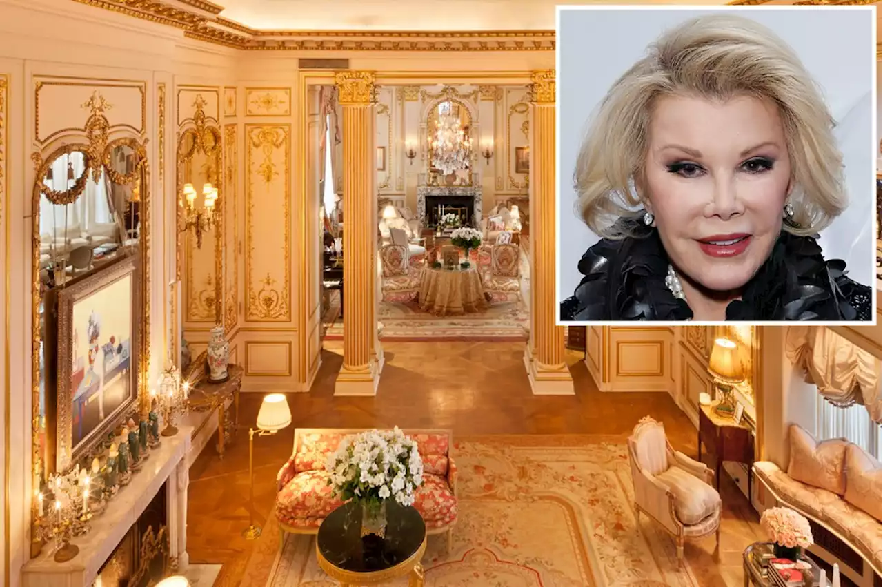 Joan Rivers’ haunted $38M ‘Versailles’ penthouse gets a new look