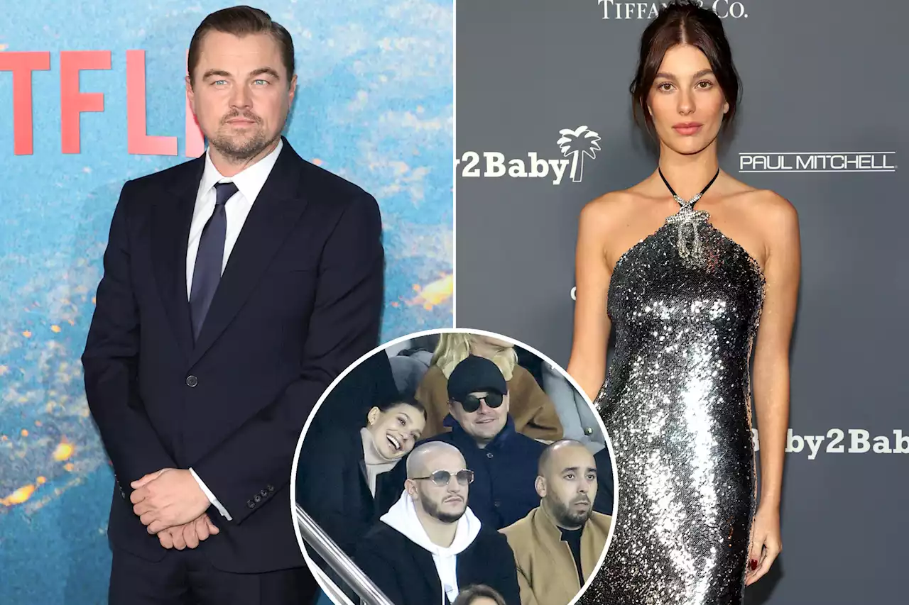 Leonardo DiCaprio gets handsy with girlfriend Camila Morrone during beach romp