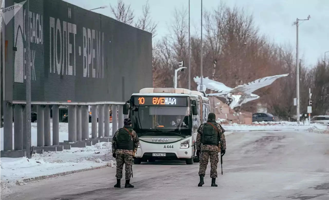 СМИ: в Казахстане ввеликрасный уровень террористической опасности - РИА Новости, 07.01.2022