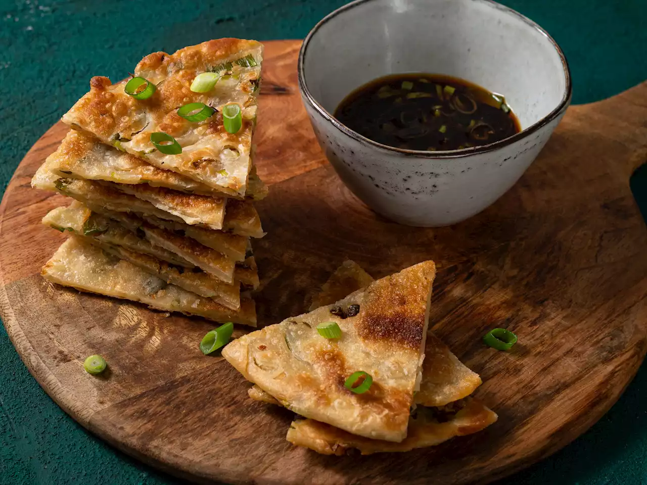 Extra-Flaky Scallion Pancakes Recipe