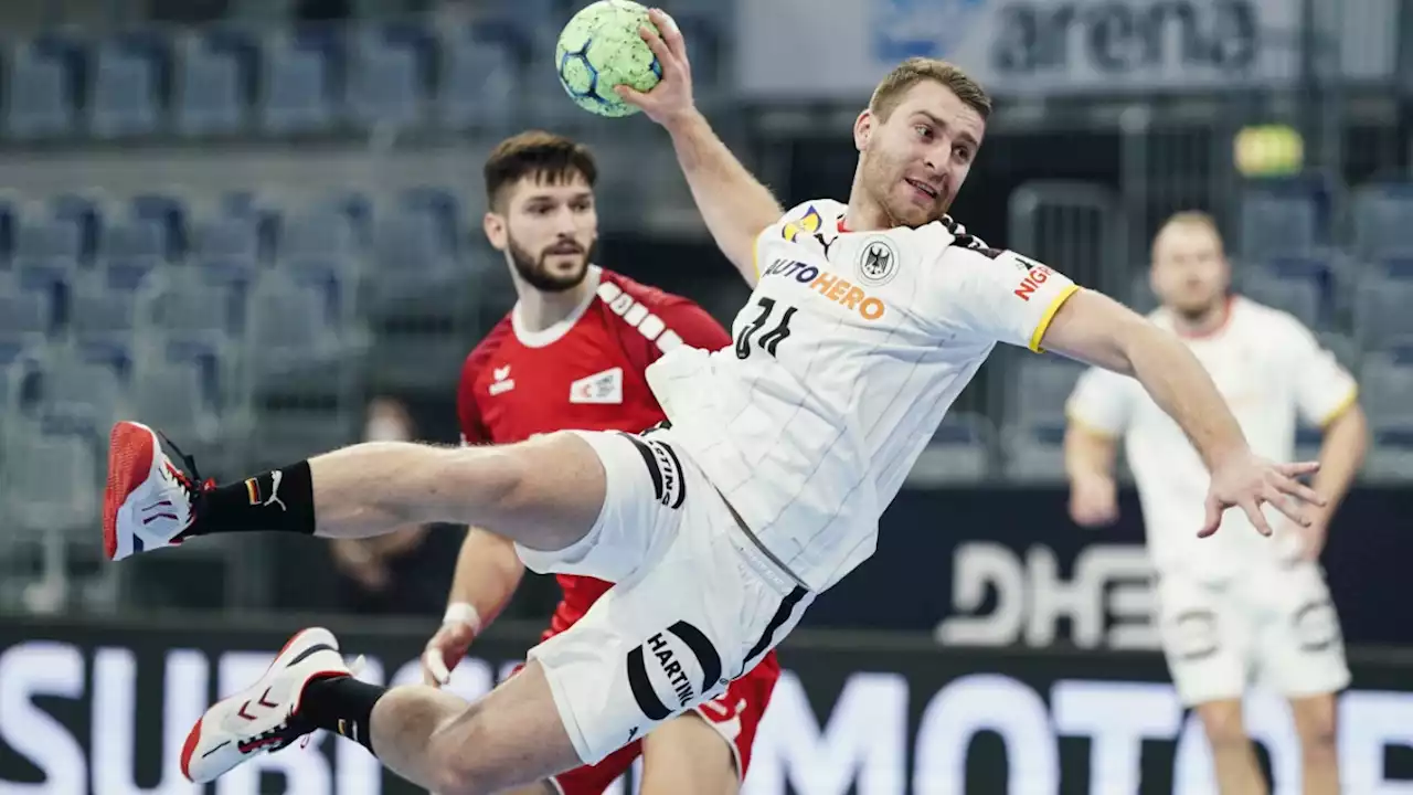 Handball: DHB-Team gewinnt EM-Test gegen die Schweiz