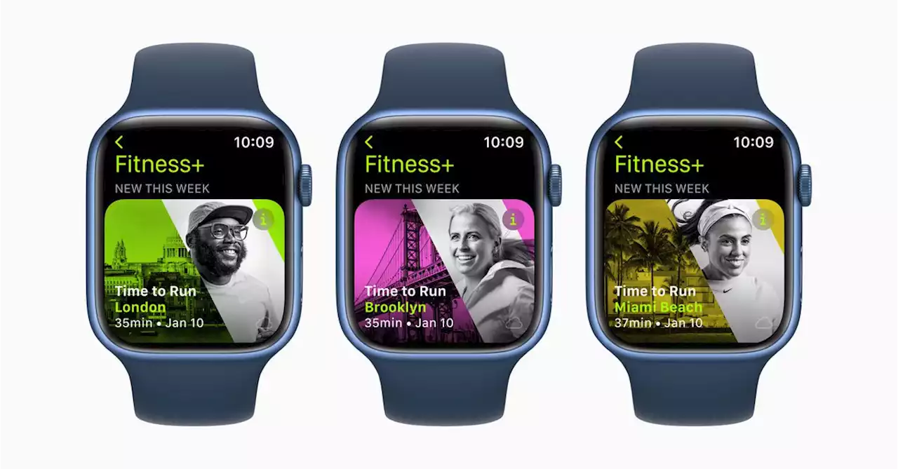 Apple Fitness Plus is adding audio running workouts