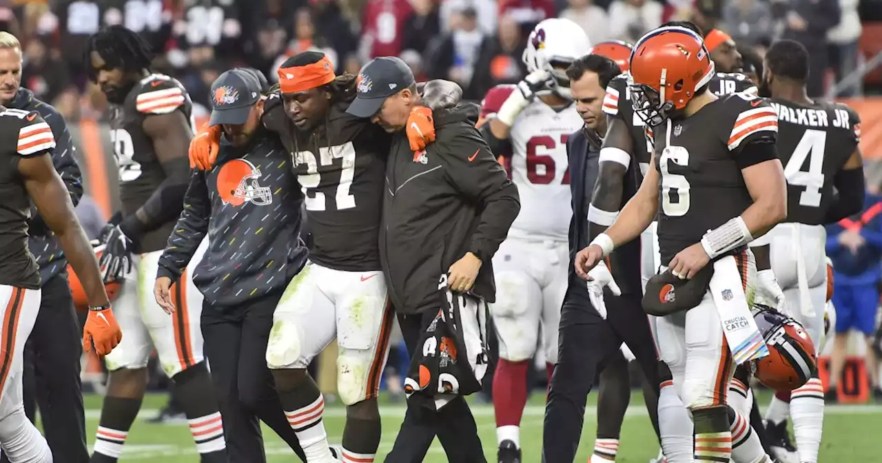 Browns will look at soft tissue injuries to determine if any were preventable this season