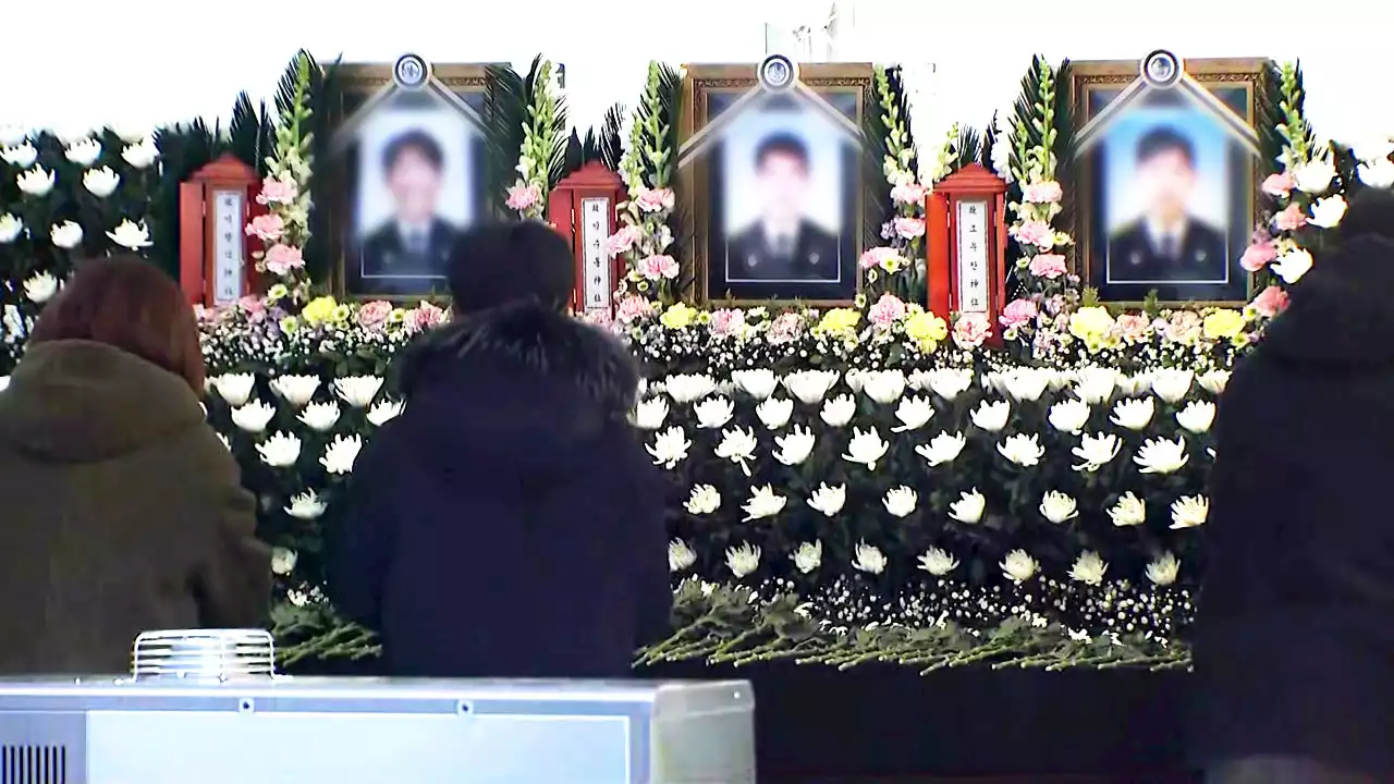 '몸조심해라 말할걸' 추모 물결...오늘 합동 영결식