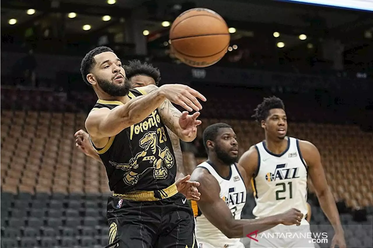 Ringkasan NBA: Triple-double pertama VanVleet bawa Raptors atasi Jazz