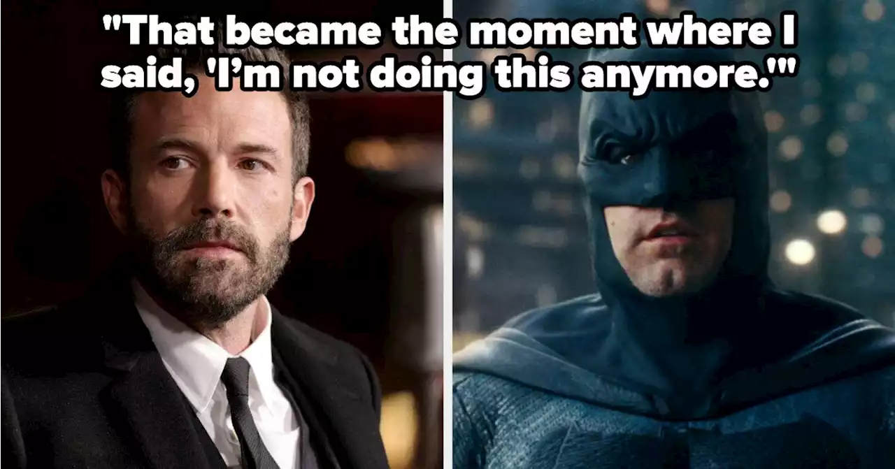 Ben Affleck Said Shooting 'Justice League' Was The Lowest Point Of His Life: 'It Was Awful'