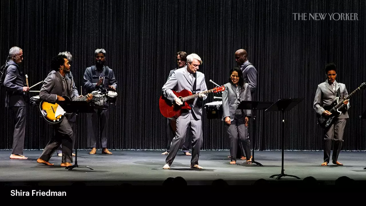 David Byrne Does Broadway on the Fly