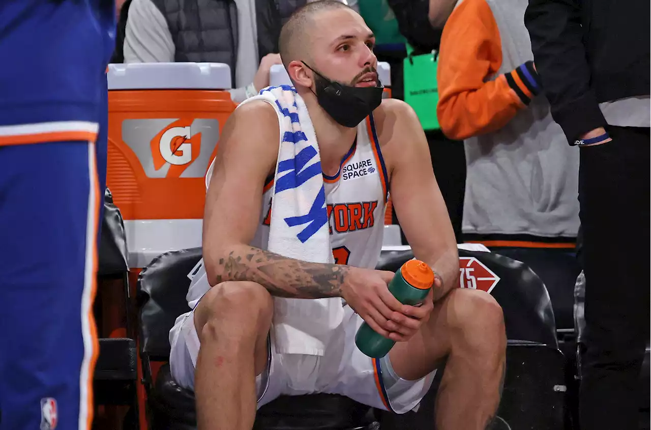 Evan Fournier questionable for Knicks’ rematch with Celtics after career-best night