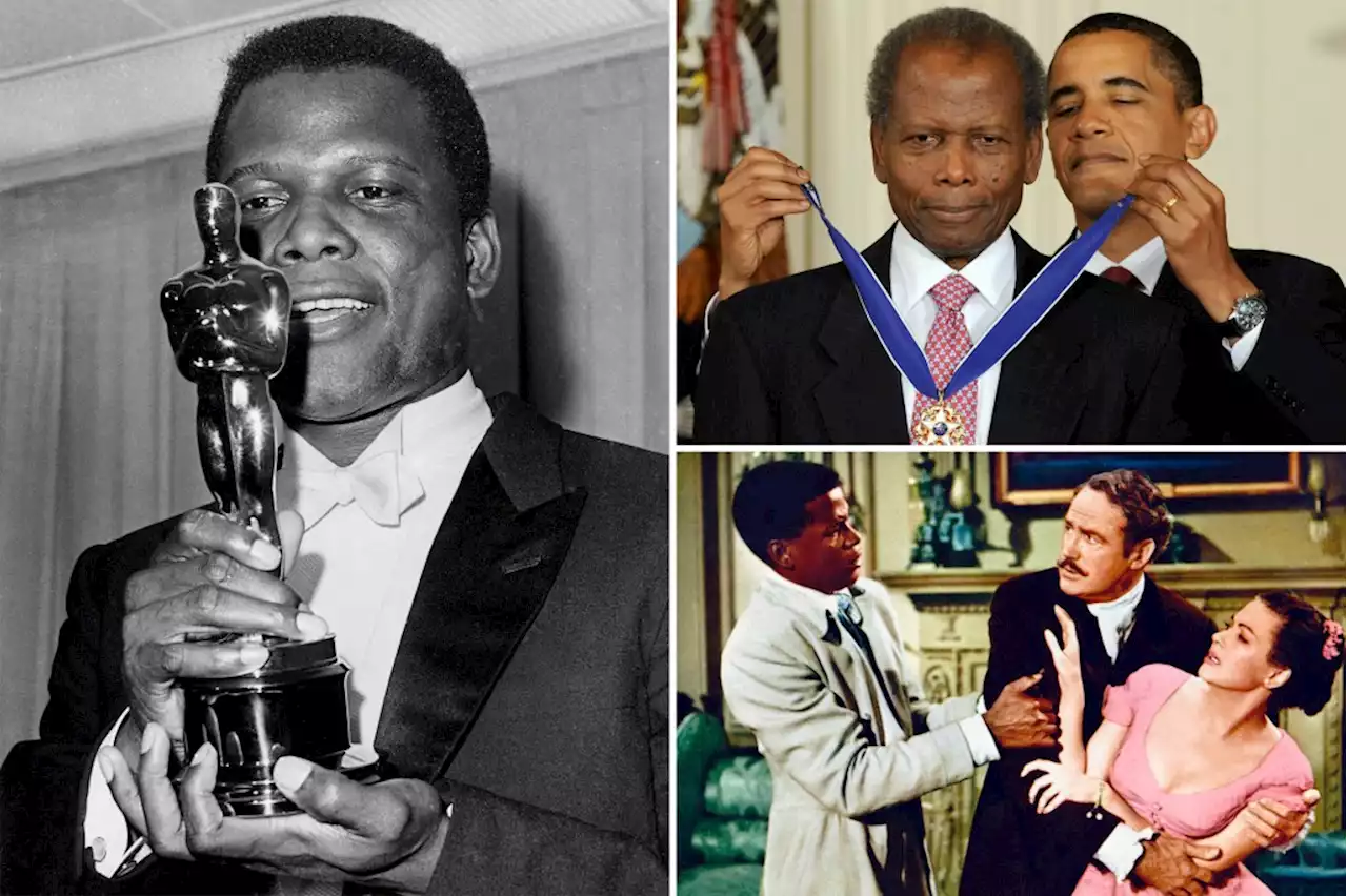 Sidney Poitier, beloved legend and first black best actor Oscar winner, dead at 94