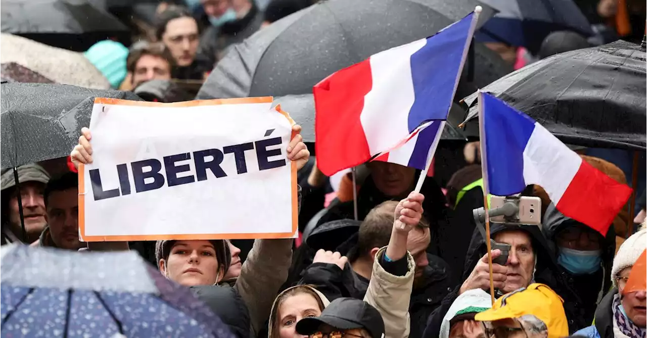 Anti-vax protesters tell France's Macron: 'We'll piss you off'