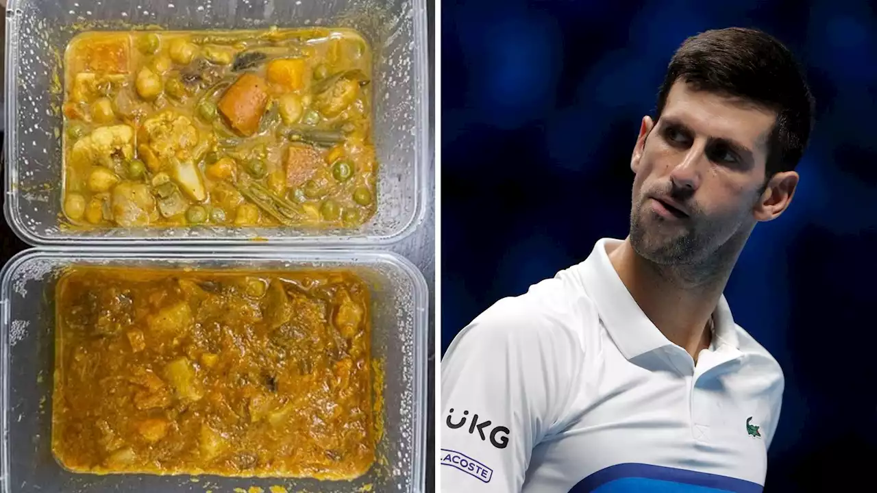 Novak Djokovic's 'requests for access to personal chef rejected' as pictures of hotel food emerge