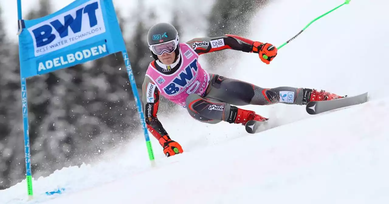 Ski alpin: Lucas Braathen gibt Adelboden-Riesenslalom auf - de Aliprandini stürzt