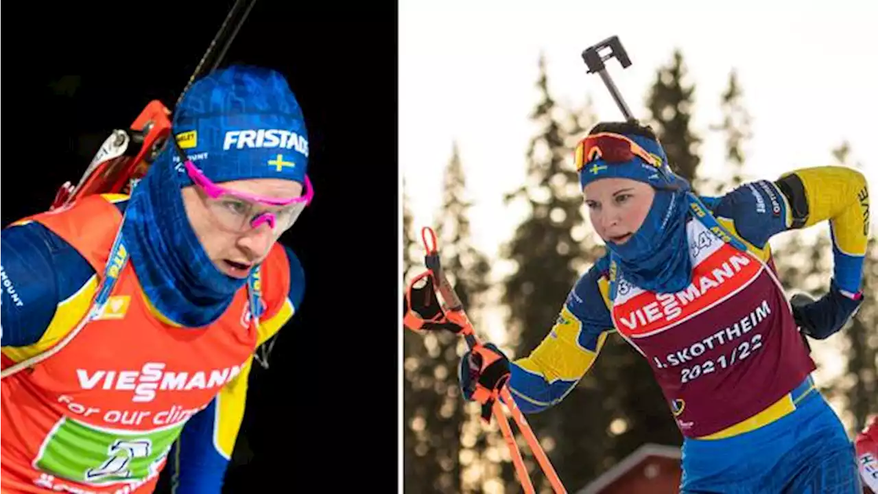 Skidskytte: Sverige femma i singelmixedstafetten – straffrundor för Nelin