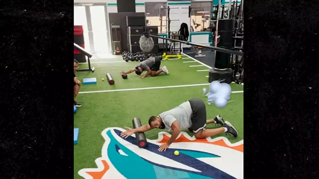 Will Smith Farts on Video During Workout with Miami Dolphins