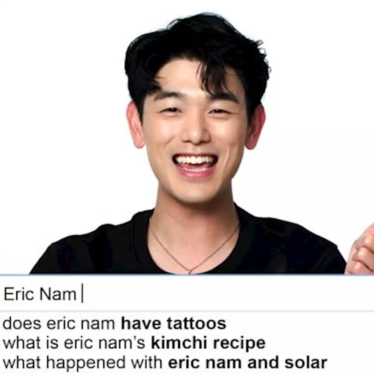 Eric Nam Answers the Web's Most Searched Questions