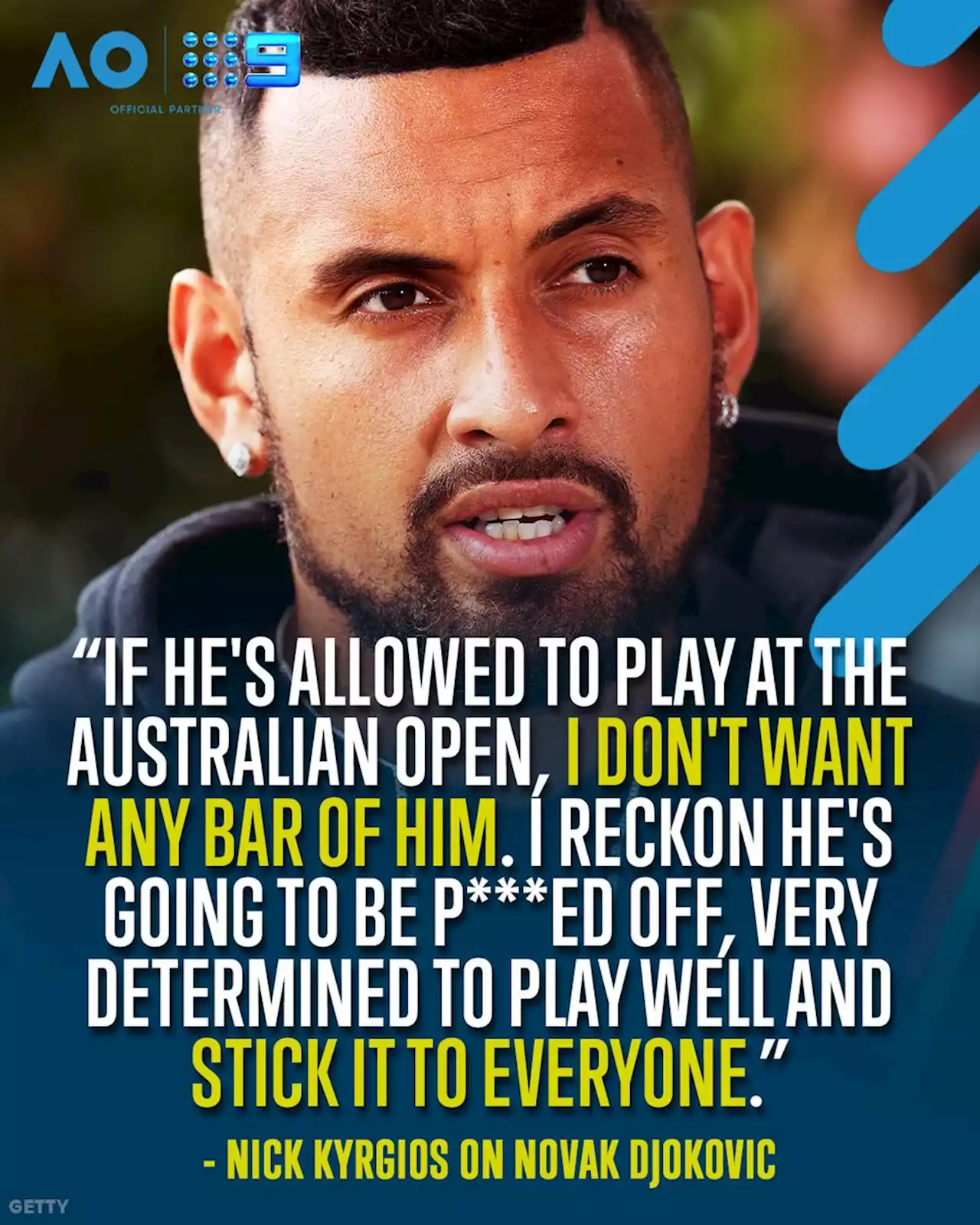 Kyrgios' plea to end 'inhumane' Novak treatment