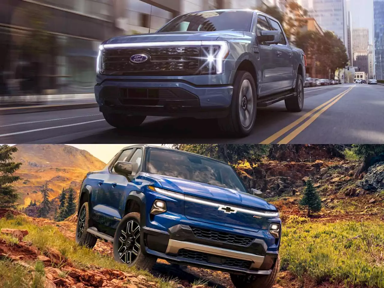 Chevy's electric Silverado beats Ford's F-150 Lightning in range, power, and price. See how the trucks stack up.