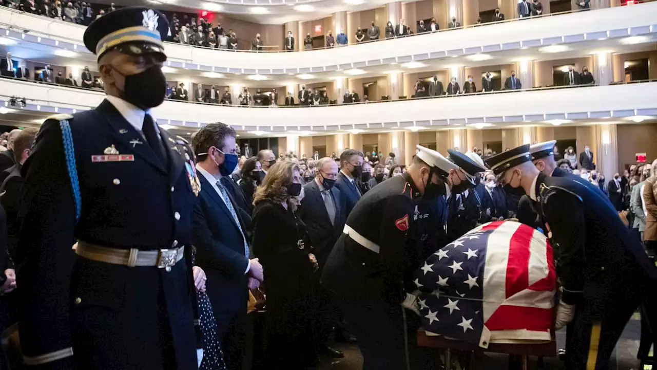 In photos: Biden, Obama and senior Dems remember 'sometimes irascible, deeply good' Harry Reid